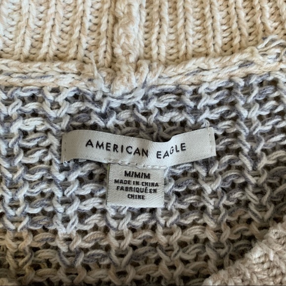 AE Oversized Striped Knit Sweater - Picture 3 of 7